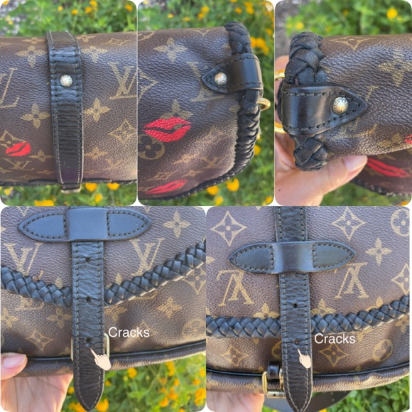 💝 ART handmade 💖 Louis Vuitton Saumur 30 bag - Picture 14 of 16